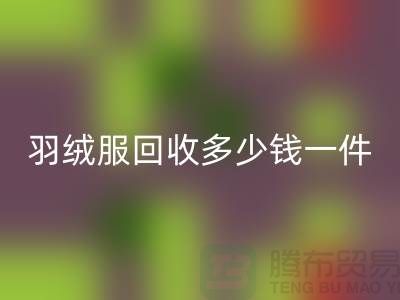 波司登羽绒服回收多少钱一件？九游网页版有限公司为您解答