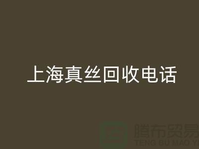 真丝废料的价值再生 - 上海真丝回收助力绿色时尚
