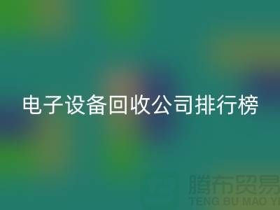 电子九游（中国）公司排行榜前十名有哪些企业@九游网页版
