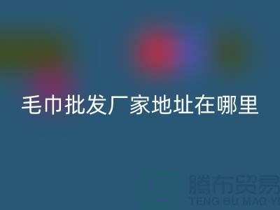 竹纤维毛巾批发厂家地址在哪里-九游网页版